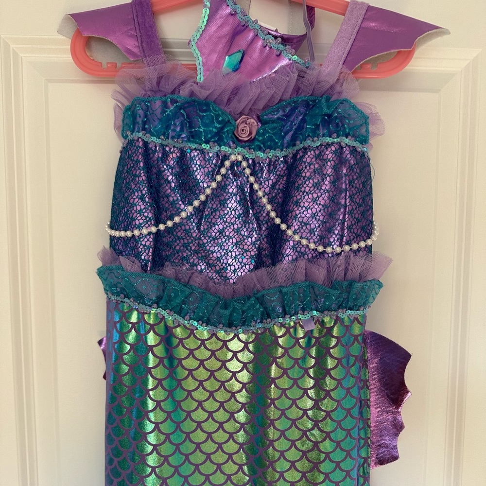 Sparkly Shimmer Mermaid Costume Size 5-6